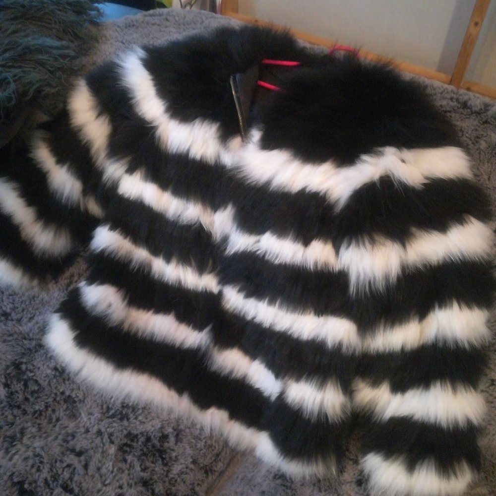 Faux furr coat